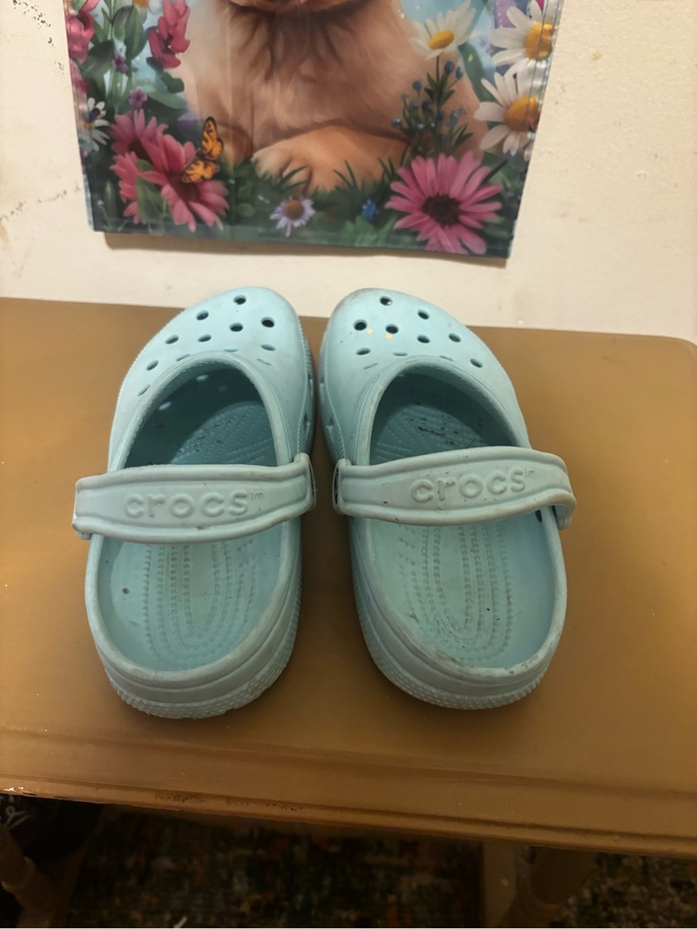 CROCS Light Blue Classic Clog 5/7 - Picture 4 of 7